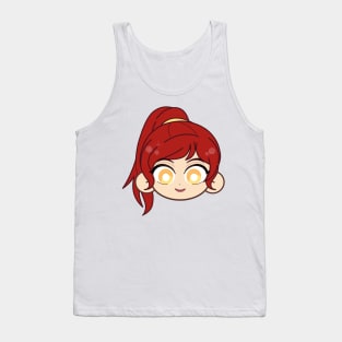 Cookie Chibi Head Skylar Elemental Master of Amber Tank Top